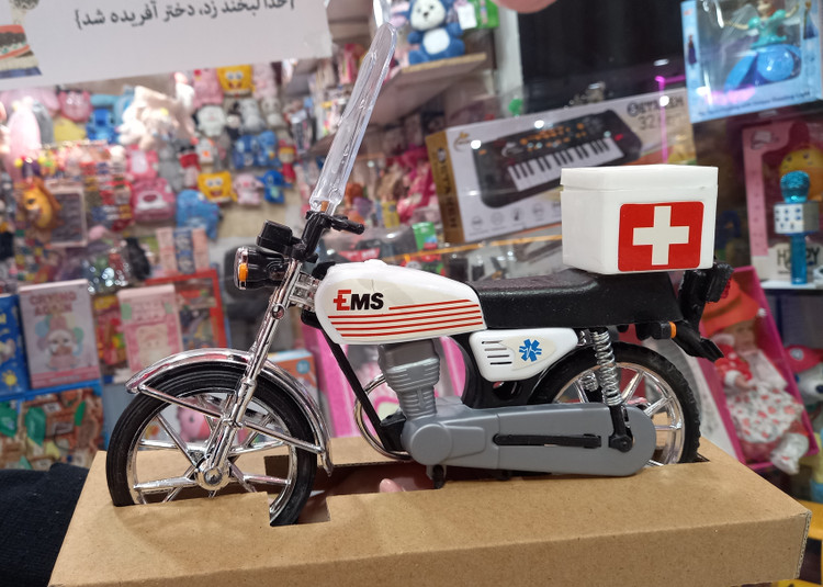 موتور اسباببازی هوندا باکس دار جعبه ای برند مای توی