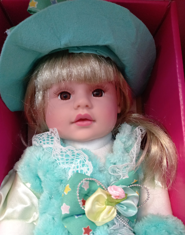 عروسک طرح سرامیکی آواز خوان ۱۶ اینچ
