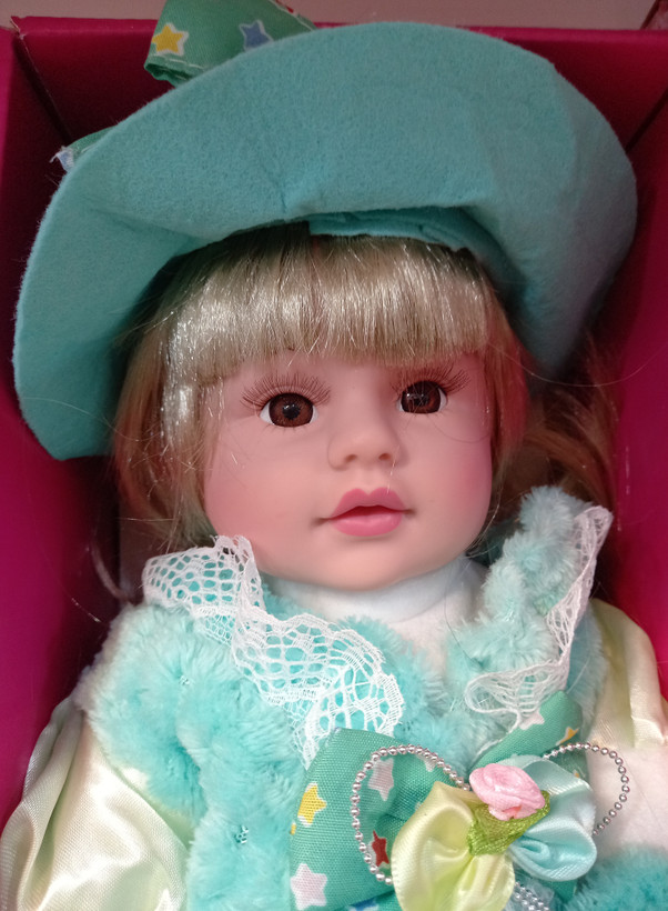 عروسک طرح سرامیکی آواز خوان ۱۶ اینچ