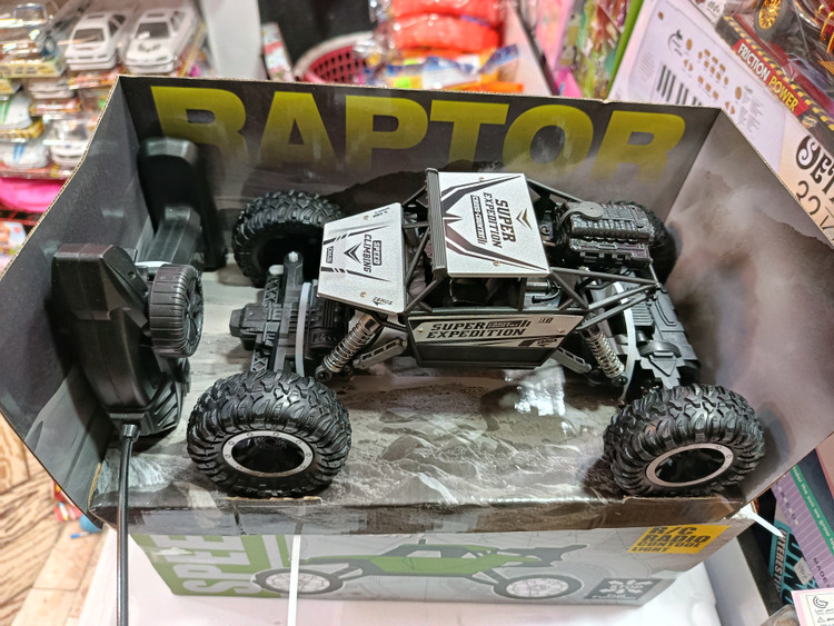 ماشین کنترلی آفرود شارژی دودزا بدنه فلزی RAPTOR مدل ۲۲۳